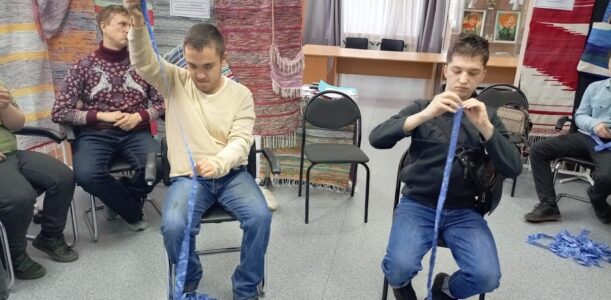 Участие в празднике ткачей